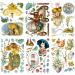 Easter Bunny and Chicks Decoupage Paper Pack - 18 Sheets 8 x 11 - Vintage Greeting Cards Illustration - Buy Online on GoSupps.com