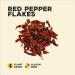 Nature Kitchen Red Pepper Flakes 400g - Gluten-Free & Vegan Seasoning for Cooking | Marinades, Sauces, Frying, Baking, Grilling - Buy Online on GoSupps.com