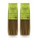 Morelli Italian Pasta Organic Garlic and Basil Linguine - Gourmet Pasta Handmade in Small Batches - Durum Wheat Semolina Al Dente Italian Pasta from Italy 8.8oz / 250g - Pack of 2 8.8 Ounce (Pack of 2)
