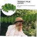 180Pcs Tropical Leaves Cupcake Toppers Turtle Leaves Cake Decorations Jungle Cake Toppers for Family Cupcake Food Decoration - Buy Online on GoSupps.com