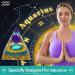 Aquarius Zodiac Amethyst Crystal Pyramid for Positive Energy & Protection | Healing Chakra Stones for Money & Health - Buy Online on GoSupps.com