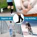 360 RELIEF - Flight Compression Socks Supports | Blood Circulation Travel Work S-M 3Pairs-Black - Buy Online on GoSupps.com