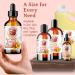 Apricot Kernel Oil - 120ml 100% Pure Cold-Pressed Unrefined Organic Additive-Free Rich in Antioxidants - Natural Moisturizer for Hair Face Body Nails Stretch Marks by Bella Terra Oils - Buy Online on GoSupps.com