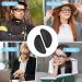 Curved Silicone Glasses Nose Pads - 10 Pairs Self-Adhesive D Shape 3mm Thick for Sunglasses & Student Glasses (Black) - International Shipping Available - Buy Online on GoSupps.com