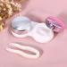 Buy ROSENICE Fashionable Travel Contact Lens Case Set - Rose Red | Stylish & Convenient Lens Mirror Container for International Shipping - Buy Online on GoSupps.com