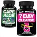 Saint Mingiano 7 Day Cleanse Program - with - Cape Aloe Vera