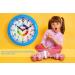Kiddus Children's Wall Clock - Silent Analogue Time Teacher | Multi-Language Time Learning in English Blue - Buy Online on GoSupps.com