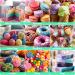 24 Colours Oil Based Food Colouring Set for Chocolate - Edible Candy Melt Dye for Cake Decorating & Baking - 0.2oz/Bottle - Buy Online on GoSupps.com