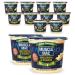 Muscle Mac High Protein Mac & Cheese Cups | 20g Protein Macaroni Made with Real Cheese & Grass Fed Butter | Microwaveable Cups GMO Free Dye & Colour Free | 3.6oz Cups Pack of 12 Cups (Aged Sharp White Cheddar) Aged Sharp White Cheddar Pack of 12 Cups