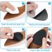 GADEBAO Non-Slip Shoe Pads - 8 pcs Black Self-Adhesive Sole Sticker Protectors for High Heels - Buy Online on GoSupps.com