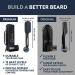 Arkam Beard Straightener for Men - Heated Beard Brush Kit with Anti-Scald Feature, Dual Action Hair Comb, and Travel Bag - Ideal for Short to Medium Beards, Perfect Costume Accessories and Grooming Gifts for Men - Buy Online on GoSupps.com