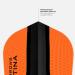 Harrows Retina X 100 Micron Dart Flights - Slim Shape, Extra Strong (Orange) | 5 Sets of 3 Flights, 15 Total - Buy Online on GoSupps.com