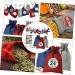 ABOOFAN 1 Set Christmas Bag Calendar Xmas Countdown Decorations Party Supplies Sticker Drawstring - Buy Online on GoSupps.com