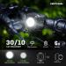 Buy Ventvinal LED Bicycle Lights - 30 Lux Front Lamp StVZO Approved IPX5 Waterproof USB-C for All Bikes - Fast International Shipping - Buy Online on GoSupps.com