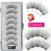 Wpsagek Magnetic False Eyelashes - 2 Pair 3D Eyelashes with Applicator | False Lashes Kit Natural Look Reusable Lashes with Applicator 3D Artificial Eyelashes for Women - Buy Online on GoSupps.com