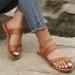 WCXTY Women's Orthopedic Beach Flip Flops - Brown, Size 8 - Buy Online on GoSupps.com