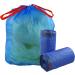 Fiaze 10 Gallon Drawstring Kitchen Garbage Bags (Blue 100 Bags) - Buy Online on GoSupps.com