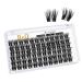Cluster lashes 72 Clusters B&Q Lash Clusters D Curl Individual Cluster Lashes Natural Eyelash Clusters DIY Lash Extensions Soft Fluffy Cluster Eyelash Extensions (UK-FD-B50-D-16) D-16 mm B 50