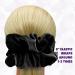 Velvet Scrunchie King Size Purple XXL - Oversized Plush Ponytail Holder - Made in the USA - Buy Online on GoSupps.com