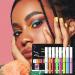  laxreheye Liquid Eyeliner Pen Waterproof Long Lasting 5ml Fluorescent Makeup Eyeliner - For Travel Work Outdoors School Halloween Christmas Everyday Wear - Buy Online on GoSupps.com