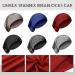 SATINIOR 6-Piece Spandex Dreadlock Caps Unisex Elastic Bands for Long Hair Dreads in Dark Colors - Buy Online on GoSupps.com