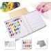 BNG Nail Display Book - 120 Color Professional Gel Polish Chart | Creamy White Leather Design | Salon Quality Nail Art Display Booklet - 120 Pcs False Nail Tips - Buy Online on GoSupps.com