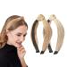 Straw Headbands for Women & Girls | Fashionable, No-Slip Diademas Para Mujer De Moda | Cute Braid Top Knot Headband | Summer Beach Hair Accessories - Buy Online on GoSupps.com