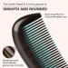 Nehzgnauh Fine Tooth Comb - Large Black | For Men and Women | Untie and Style Fine or Thin Hair - Buy Online on GoSupps.com