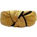 Topkids Accessories Chiffon Knot Alice Bands Adult Women Hair Accessories for Women Hair Bands for Women Thick Headband Womens Headbands Head Bands Adult Women Wide Headbands (Gold) - Buy Online on GoSupps.com