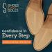 Transparent Sole Protector - Anti-Slip Shoe Grips for Men & Women | Non-Slip Pads Medium US 10-12 (EU 43-46) - Cost-Effective Shoe Sole Protection - Buy Online on GoSupps.com