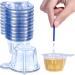 Boao Urine Cup Plastic Urine Collection Cup Disposable Urine Sample Cup for Pregnancy Test 40ml (60pcs)