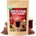 DETOX ORGANICA M lange pices Vin Chaud - 200g pices Cannelle Anis toil et Autres pices de Qualit Premium - Id al pour Boissons Hivernales de No l Punch - 100% Naturel et Vegan (200g Morceaux) 80 g (Lot de 1) - Buy Online on GoSupps.com