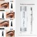 2024 Upgrade Microblading Eyebrow Pen - Waterproof Long-Lasting Eyebrow Pencil with 4-Prong Tip for Natural Looking Brows (Gray 3#) - Buy Internationally - Buy Online on GoSupps.com