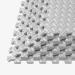 Velotas 12 Inch Interlocking EVA Foam Personal Fitness Mat Diamond Plate Exercise Mats for Indoor Workout 24 in x 24 in Light Gray 24 Sq Ft (6 Tiles) - Buy Online on GoSupps.com