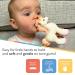 Nuby Unicorn Rubber Teether - 0 Months+ Baby Teething Toy | Soft & Safe White Teether for Infants - Buy Online on GoSupps.com