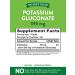 Potassium Gluconate 595mg Capsules - Vegetarian, Non-GMO, Gluten Free | 100 Count by Nature's Truth - Buy Online on GoSupps.com