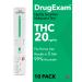 10 Pack - DrugExam Highly Sensitive Marijuana THC 20 ng/mL Single Panel Drug Test Kit - Marijuana Drug Test with 20 ng/mL Cutoff Level for Detecting Any Form of THC in Urine up to 45 Days (10)
