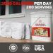 72HRS Emergency Food Supply Kit 2000 Cal/Day 25-Year Shelf Life Survival Food for Camping & Preparedness 200 Servings & 1-12 Month Packages - Buy Online on GoSupps.com