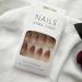 Brown Almond Press On Nails - Short Gradient Acrylic False Nails | Glossy Full Cover for Women - Fall Winter Collection - Buy Online on GoSupps.com