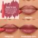 KIMUSE Lip Stain Marker Set - Long Lasting Waterproof Smudgeproof Lip Liner & Color | Matte Finish | All Day Wear (Radiantly Rose - Buy Online on GoSupps.com