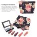 Shop Lokass 2-in-1 Cultural Bag | Waterproof Cosmetic & Travel Wash Bag for Women - Peony Design | 21x10x19cm - Buy Online on GoSupps.com