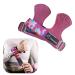 Wiexiang Lifting Straps Wrist Straps for Weightlifting,Cowhide Material Robust and Durable Deadlift Straps,Straps for Weightlifting, Bodybuilding, Powerlifting, Strength Training-One Size fits All Purple