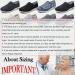 Men's Diabetic Swollen Feet Shoes - Wide Width, Adjustable, Non-Slip Walking Casual Shoes (Gray, Size 46) - Buy Online on GoSupps.com