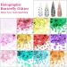 48 Colors Butterfly Glitter Nail Art Dried Flowers - 3D Holographic Sequins for DIY Crafting & Decoration - Buy Online on GoSupps.com
