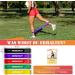 Nooncrazy Fitness Straps: 5 Set Natural Latex Resistance Bands for Pilates Strength Training & Physiotherapy - 100% Durable 5 Strength Levels - Buy Online on GoSupps.com