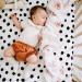 Crib Sheet Set | 2 Pack Toddler Sheets - 100% Jersey Cotton Black & White Abstract Stripes and Dots - Buy Online on GoSupps.com