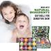 Kids Bath Bombs with Jungle Animal Toys - Set of 12 Organic Fizzies for Gentle & Safe Spa Fun | Birthday Gift for Boys & Girls - Buy Online on GoSupps.com