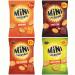 Jacob's Mini Cheddars Original 90g Mini Cheddars Red Leicester 90g Mini Cheddars Smokey BBQ 90g Mini Cheddars Cheese & Pickle 90g (4 Pack Mixed Bundle)