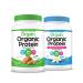 Orgain Organic Vegan Protein Powder + Superfoods Powder Bundle (2.03 Lb + 2.02 Lb)
