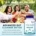 15 Day Cleanse - Advanced Gut & Colon Detox Support for Men & Women | Non-GMO Senna Cascara Sagrada & Psyllium Husk 30 Capsules - Buy Online on GoSupps.com
